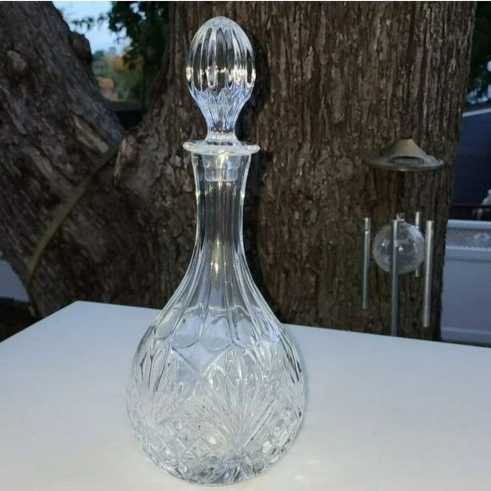 Godinger Liquor Decanter For Wine & Whiskey Dublin Collection 28oz - 850 ml NEW